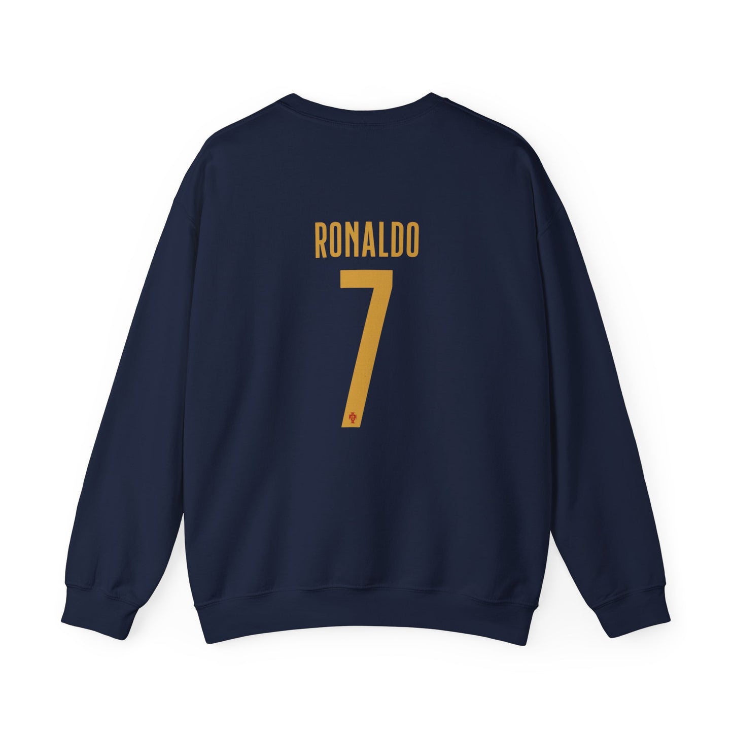 Soccer Player Number 7 Crewneck Sweatshirt — 'Ronaldo' Graphic