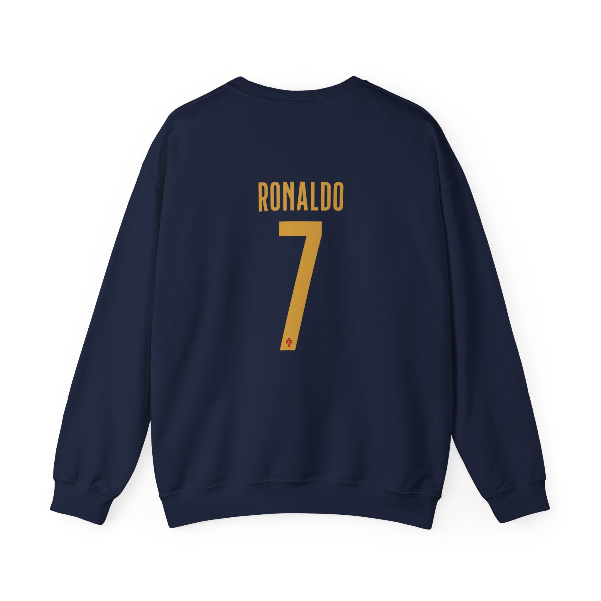 Soccer Player Number 7 Crewneck Sweatshirt — 'Ronaldo' Graphic