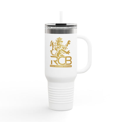 RCB Fan Edition Stainless Steel Travel Mug – 40oz