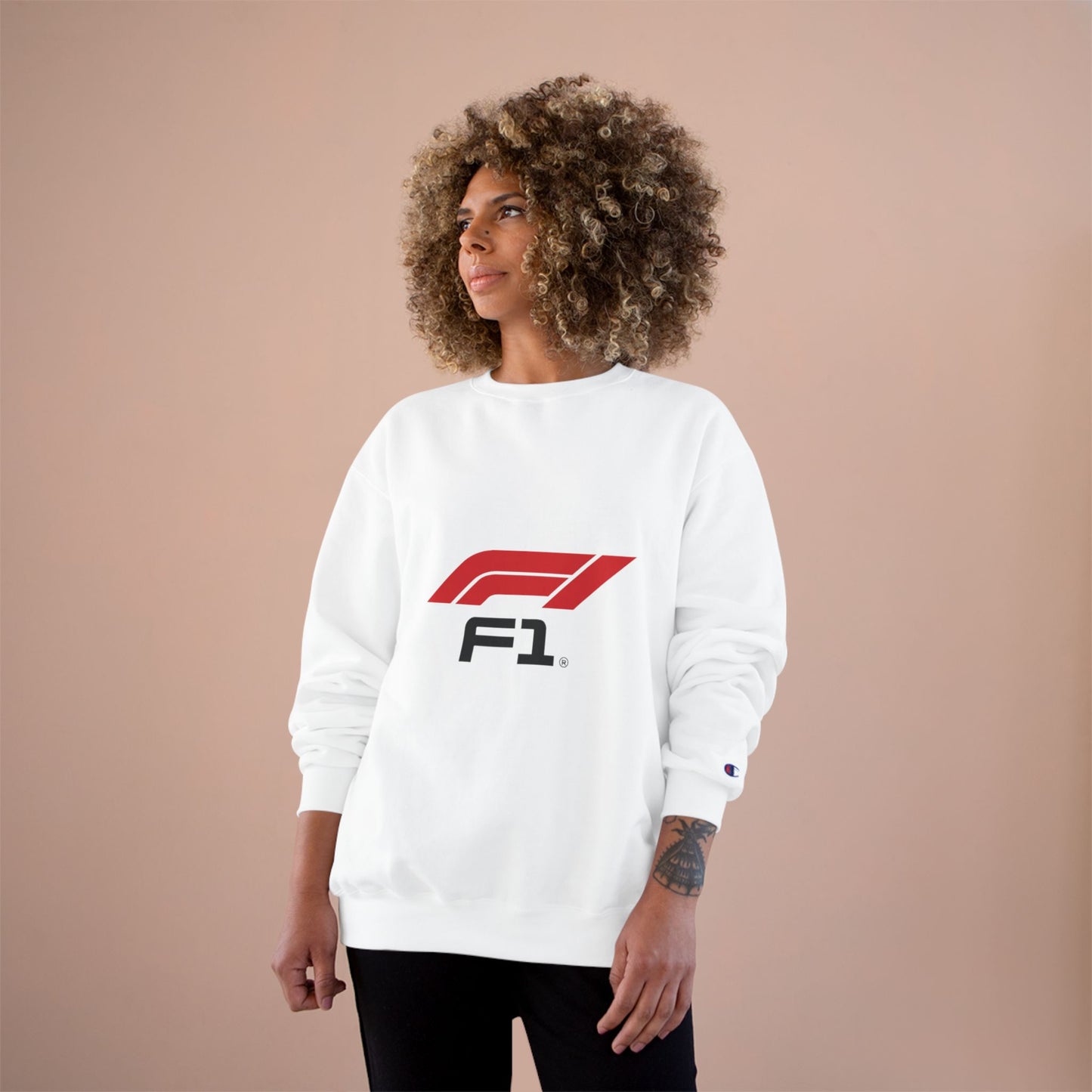 F1 Racing Sweatshirt – Classic Formula 1 Logo Crewneck