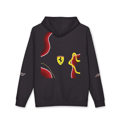Discipline Hoodie — Minimal Ferrari-Inspired Racing Pullover