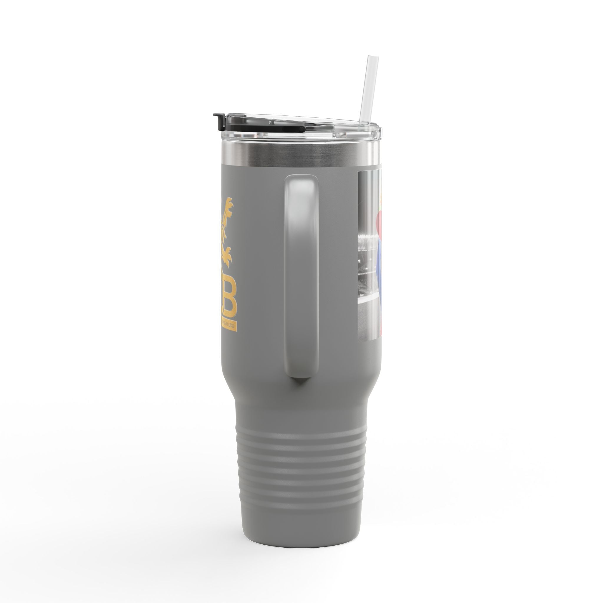 RCB Fan Edition Stainless Steel Travel Mug – 40oz