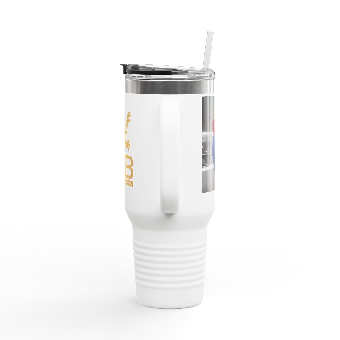 RCB Fan Edition Stainless Steel Travel Mug – 40oz