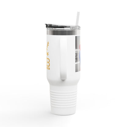 RCB Fan Edition Stainless Steel Travel Mug – 40oz