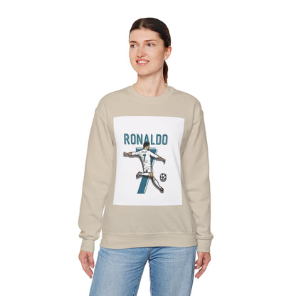 Soccer Player Number 7 Crewneck Sweatshirt — 'Ronaldo' Graphic