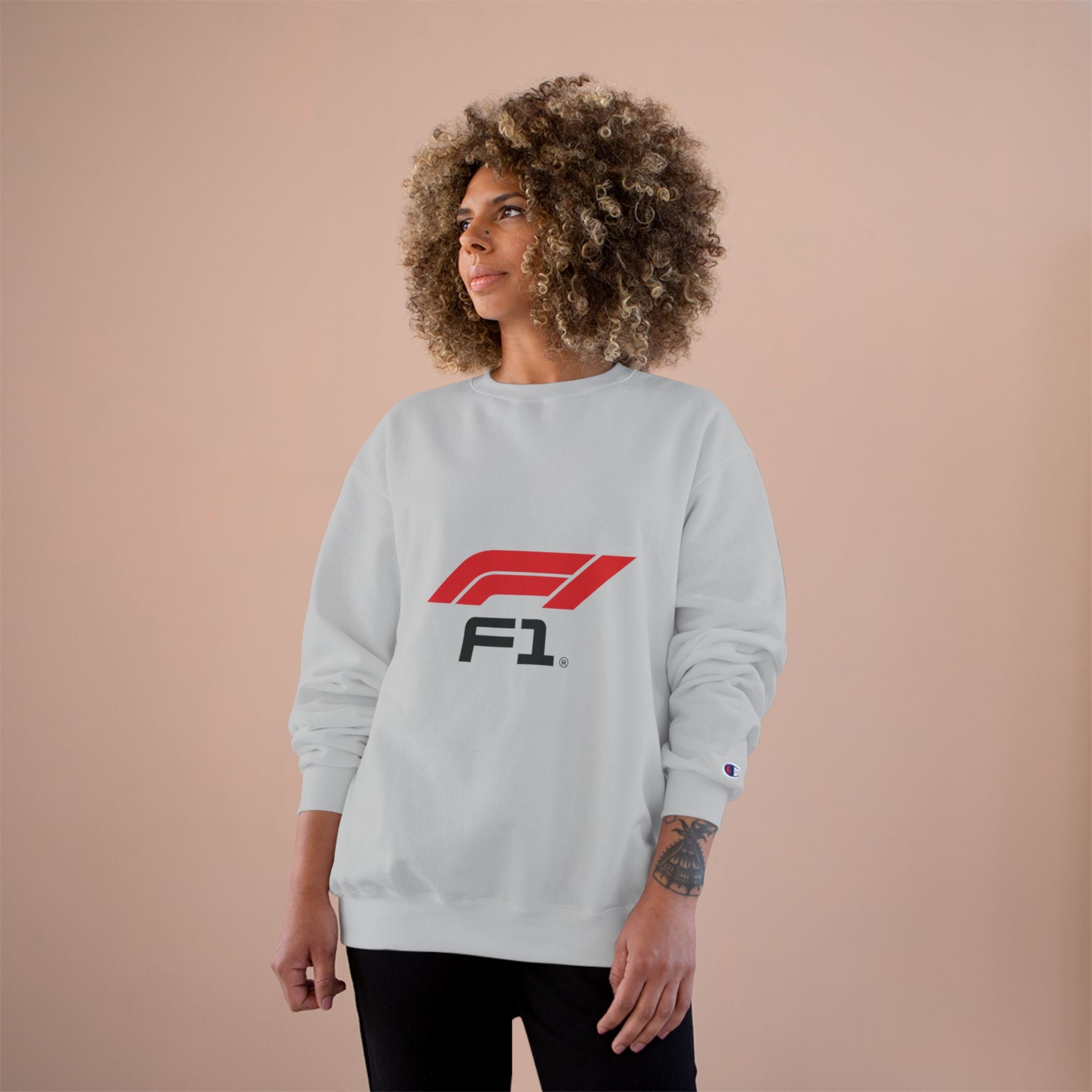 F1 Racing Sweatshirt – Classic Formula 1 Logo Crewneck