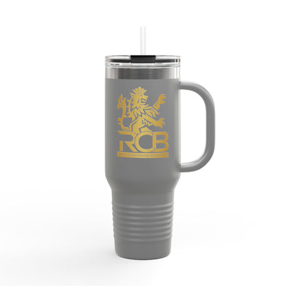 RCB Fan Edition Stainless Steel Travel Mug – 40oz