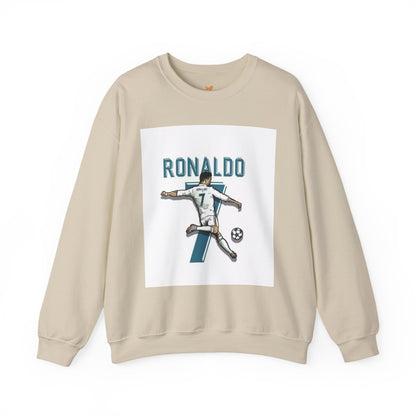 Soccer Player Number 7 Crewneck Sweatshirt — 'Ronaldo' Graphic
