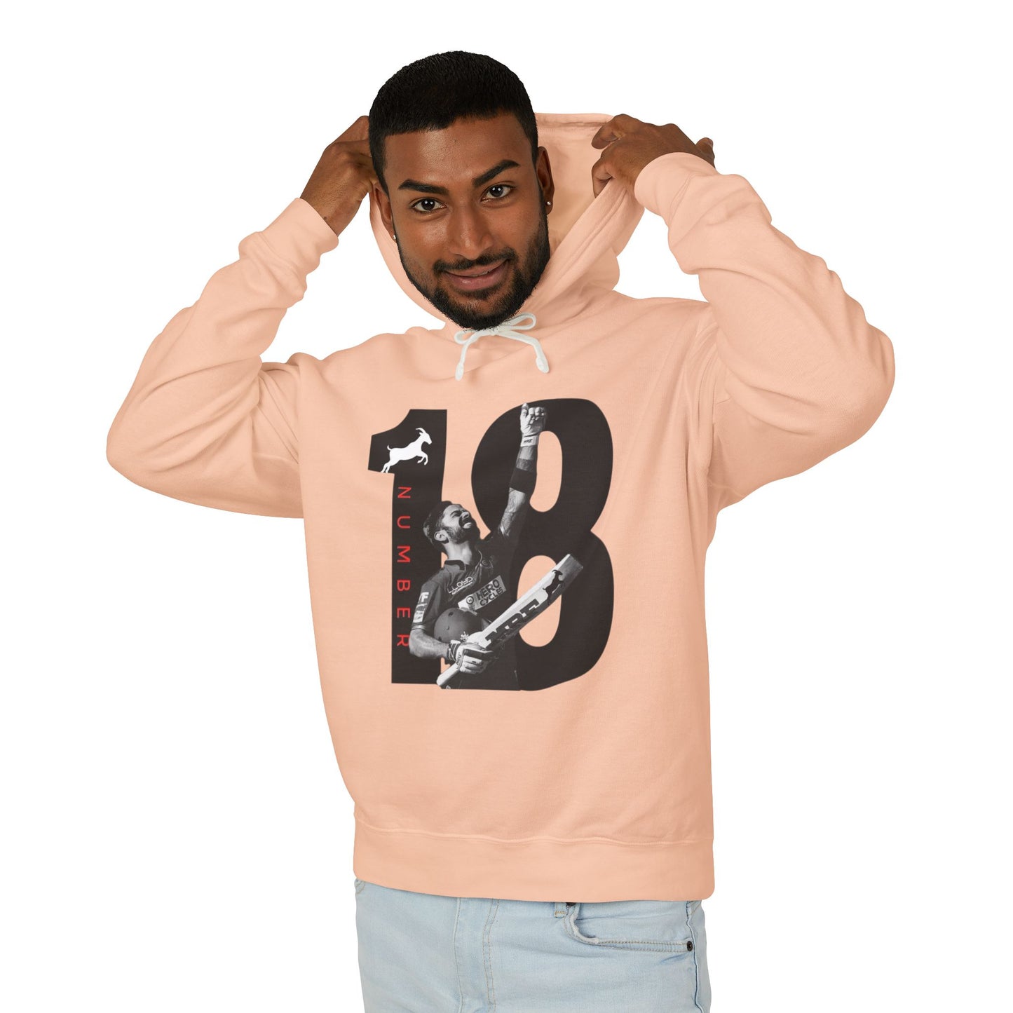 Cricket Legend Virat Kohli 18 Graphic Hoodie