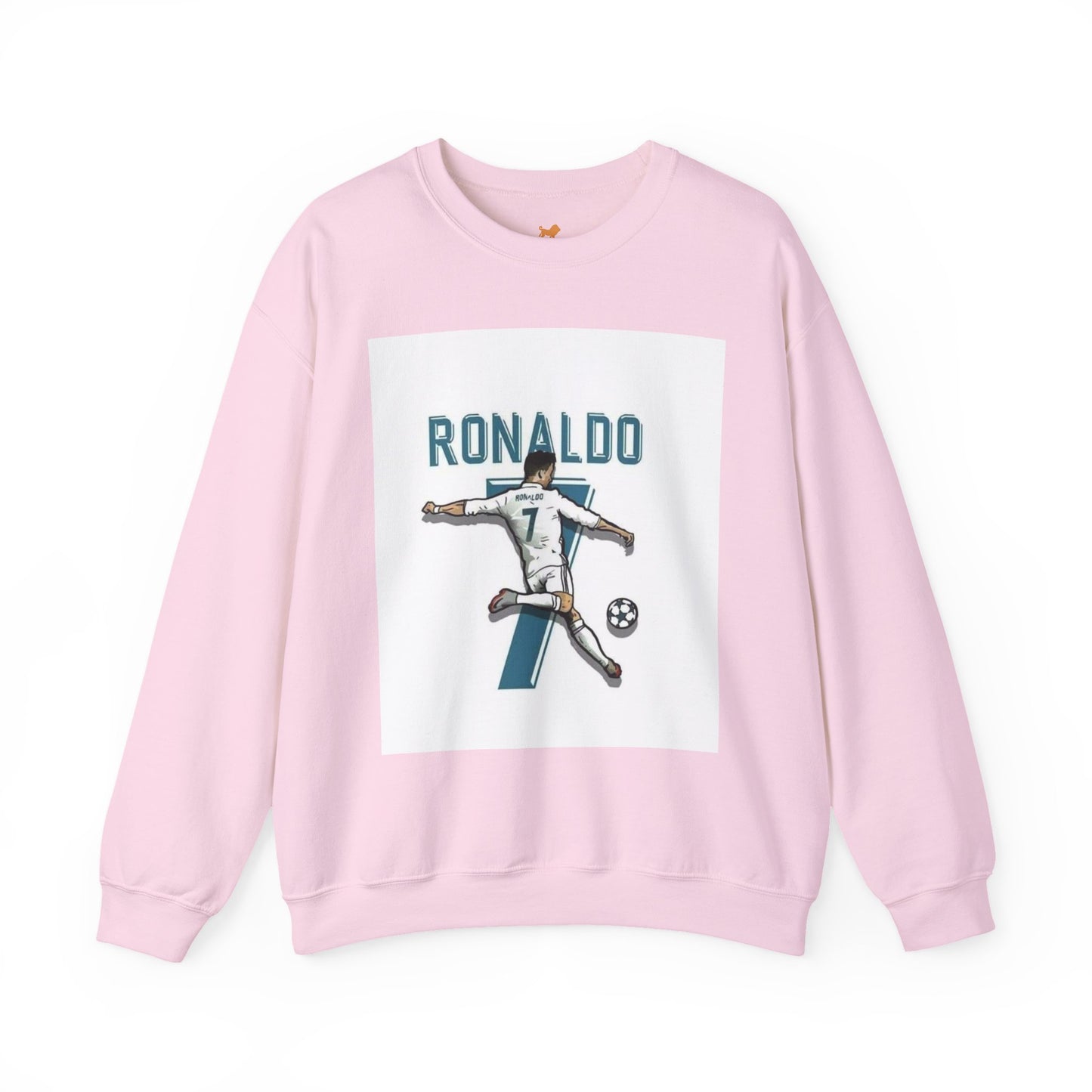 Soccer Player Number 7 Crewneck Sweatshirt — 'Ronaldo' Graphic