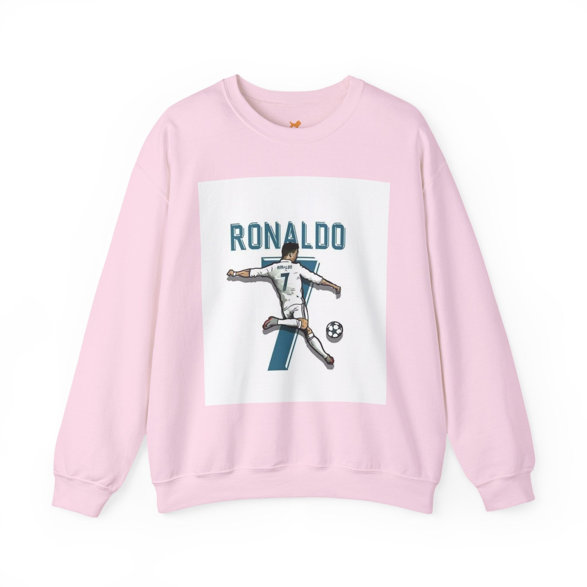 Soccer Player Number 7 Crewneck Sweatshirt — 'Ronaldo' Graphic