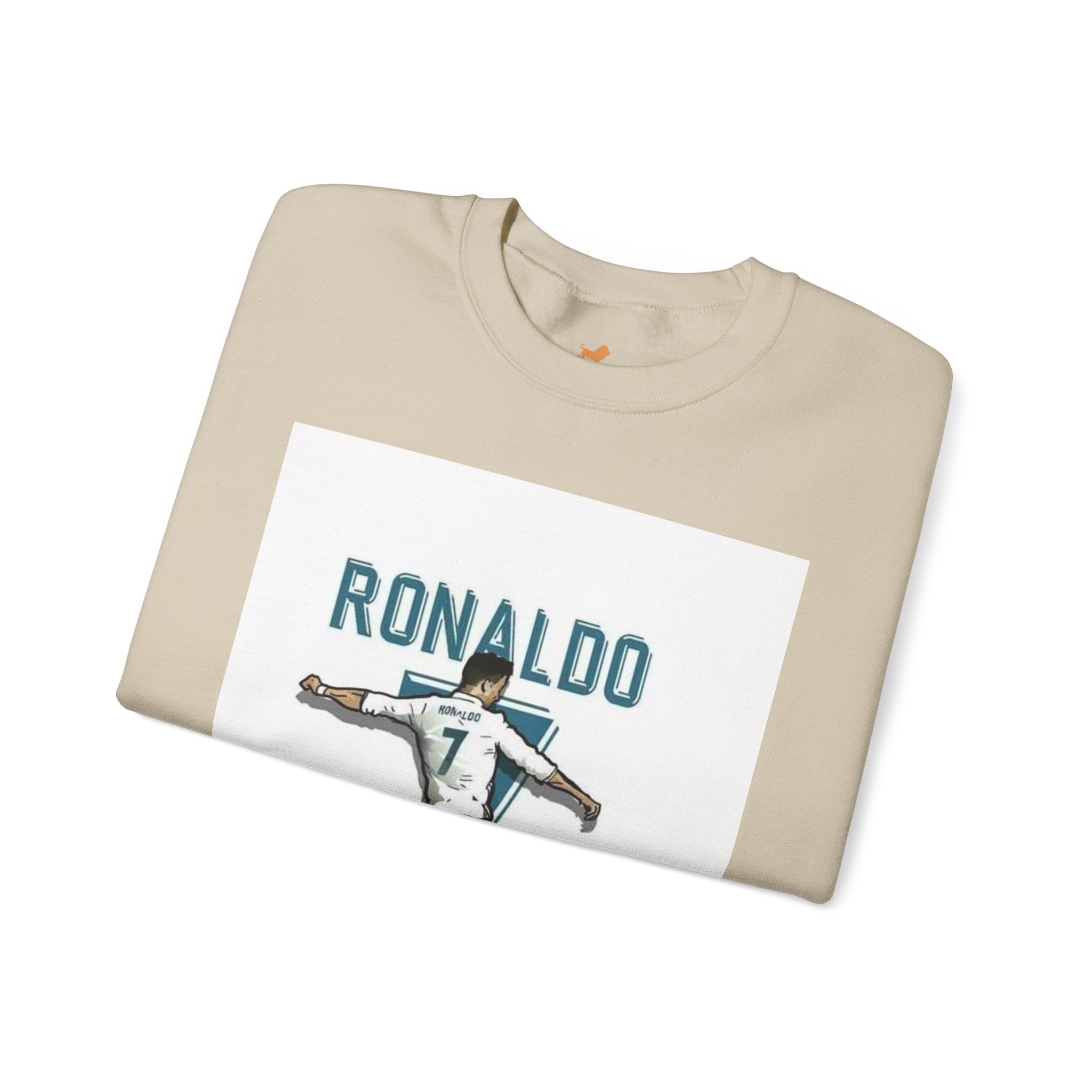 Soccer Player Number 7 Crewneck Sweatshirt — 'Ronaldo' Graphic