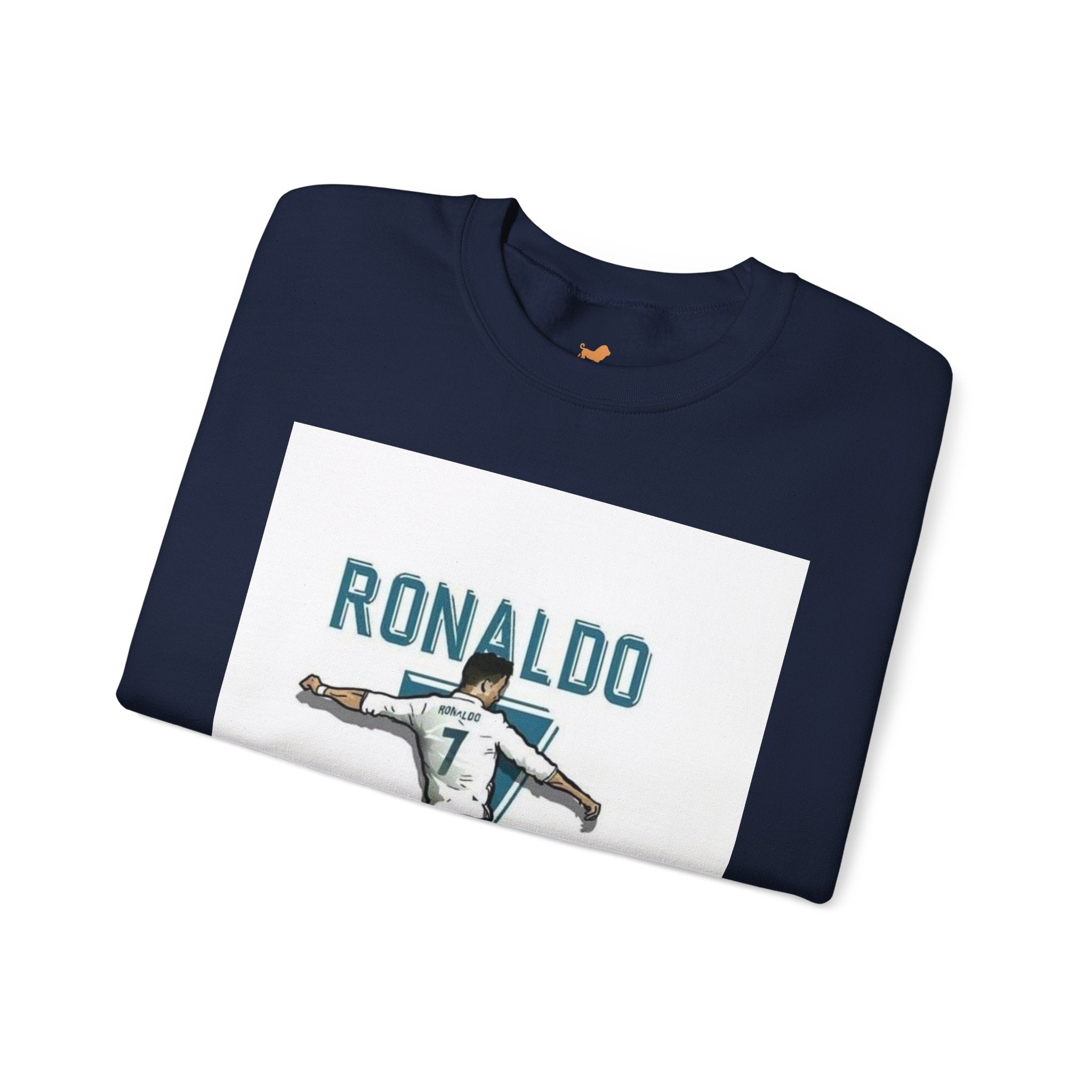 Soccer Player Number 7 Crewneck Sweatshirt — 'Ronaldo' Graphic