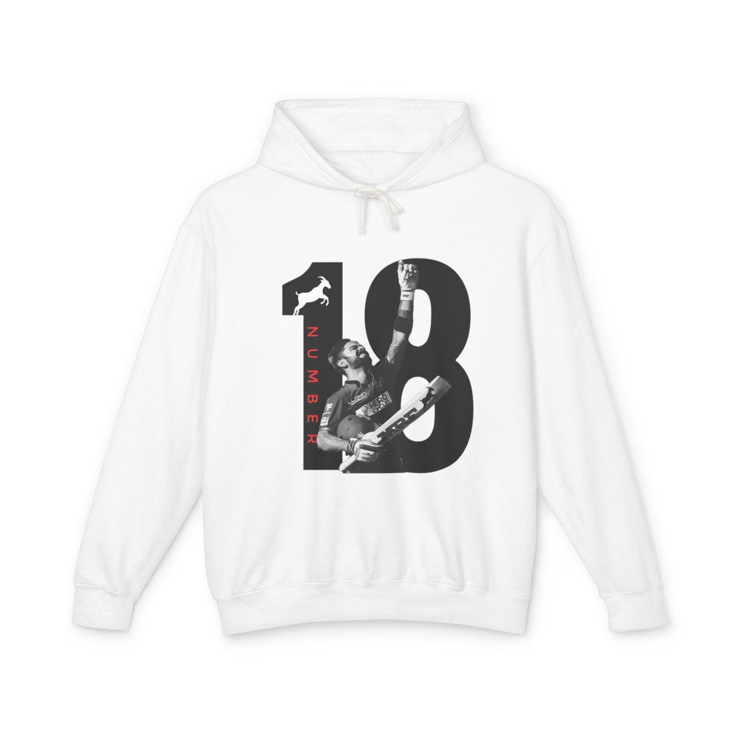 Cricket Legend Virat Kohli 18 Graphic Hoodie