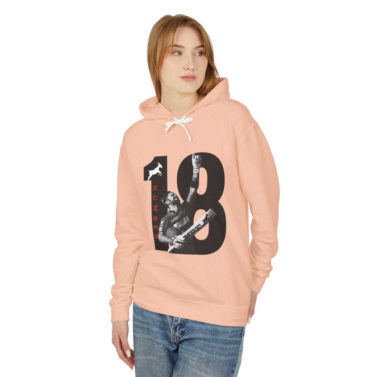 Cricket Legend Virat Kohli 18 Graphic Hoodie