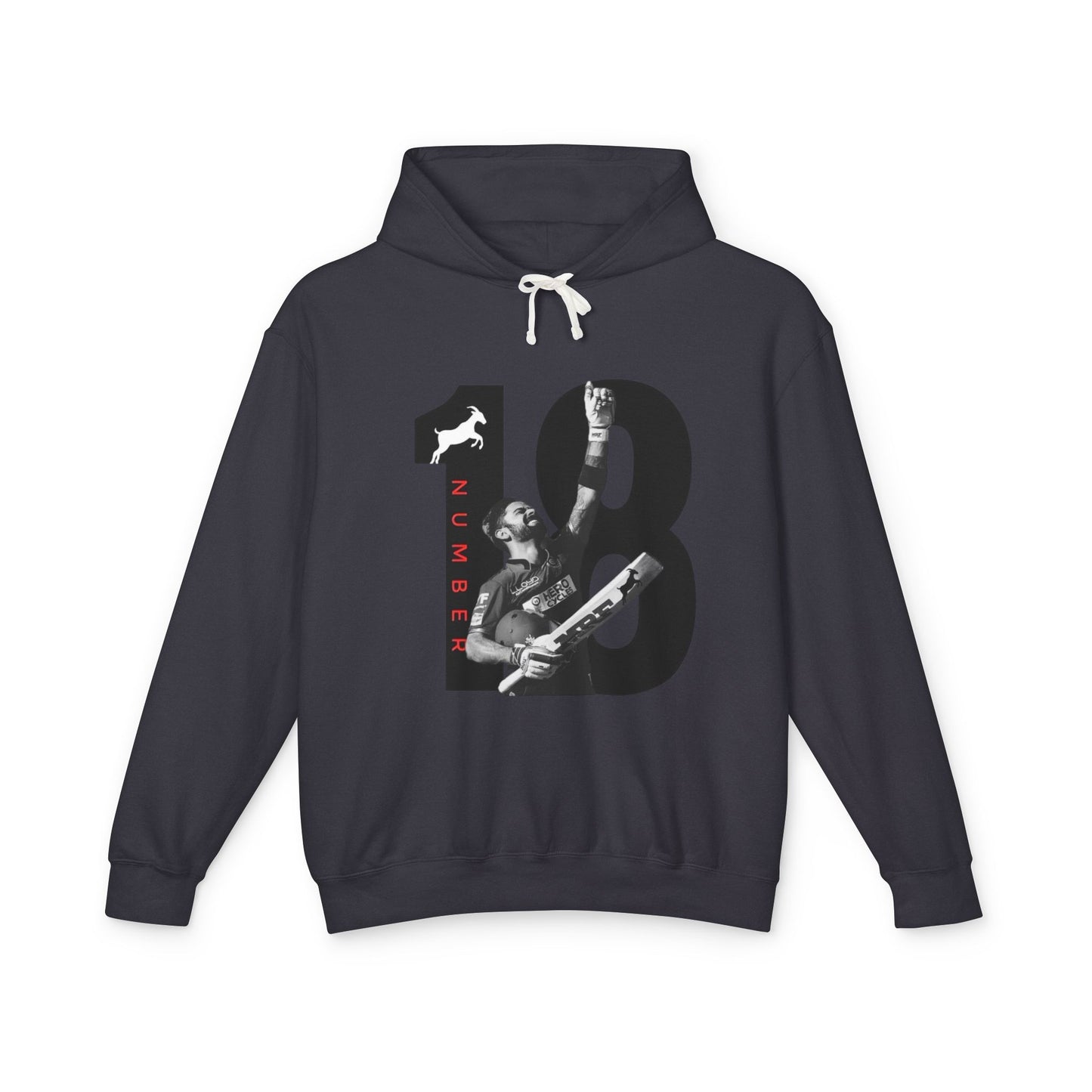 Cricket Legend Virat Kohli 18 Graphic Hoodie