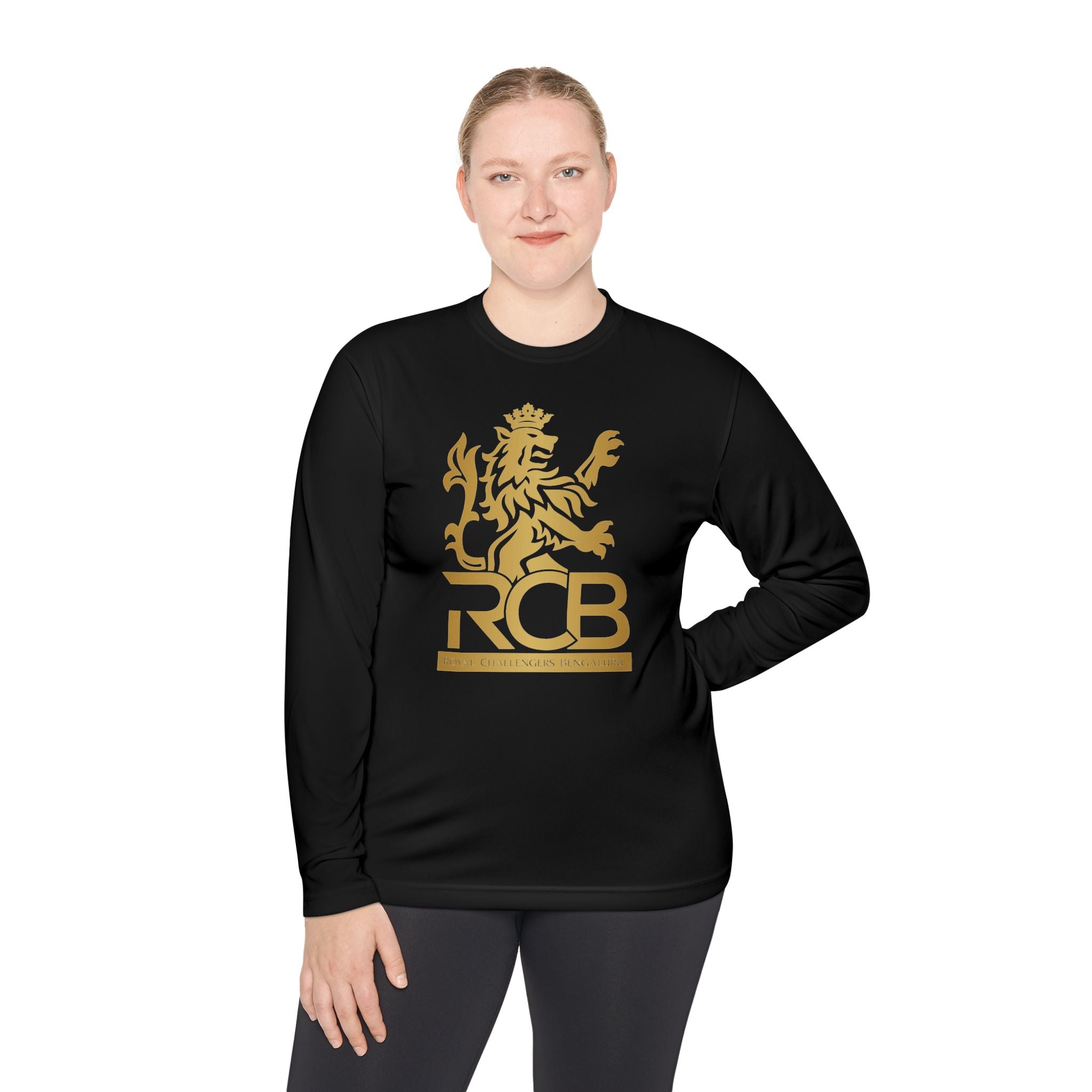 Royal Challengers Bengaluru Gold Emblem Long Sleeve T-shirt
