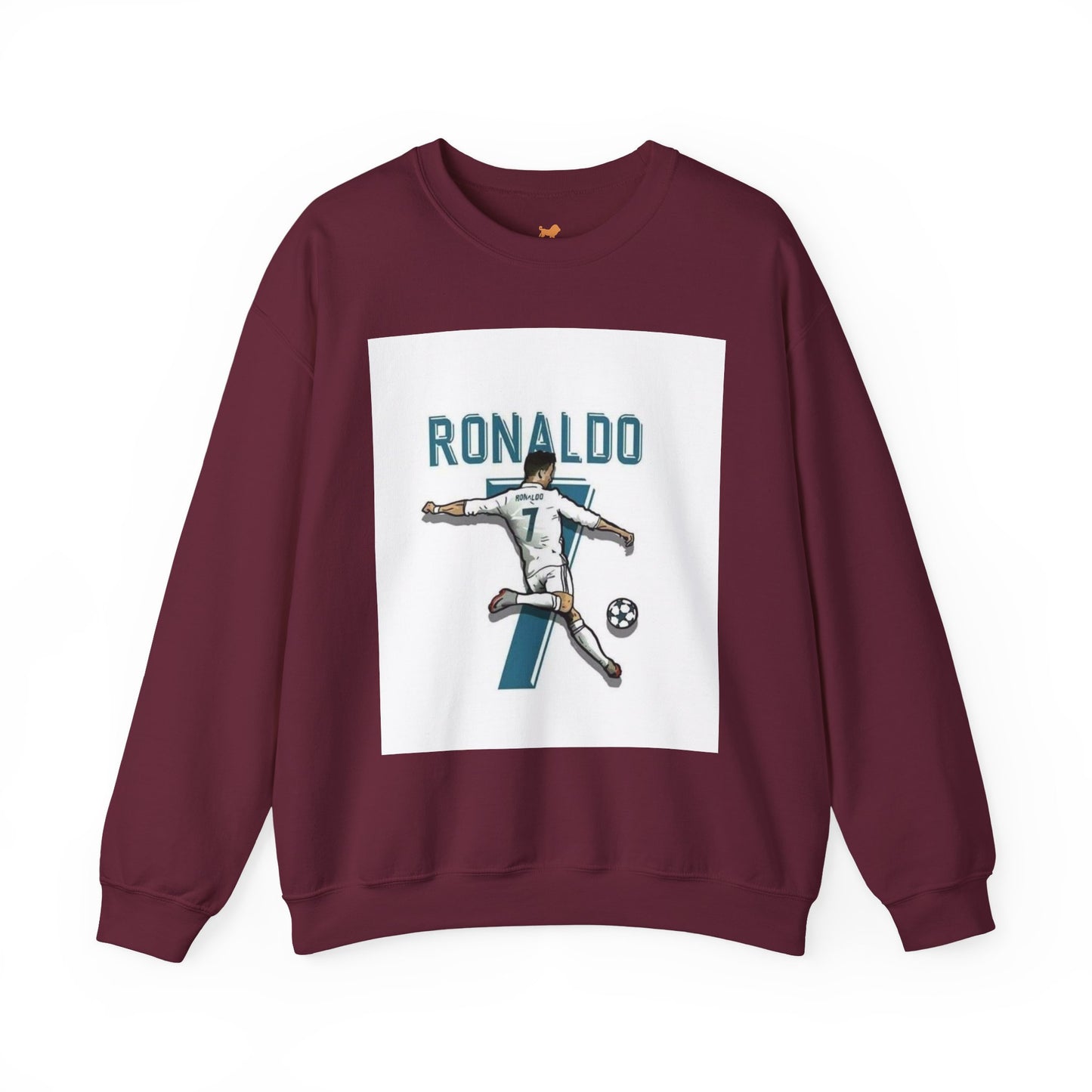 Soccer Player Number 7 Crewneck Sweatshirt — 'Ronaldo' Graphic