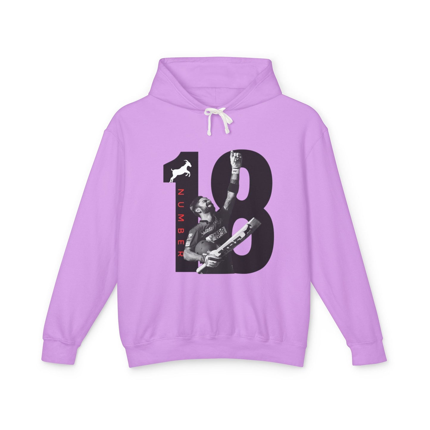 Cricket Legend Virat Kohli 18 Graphic Hoodie