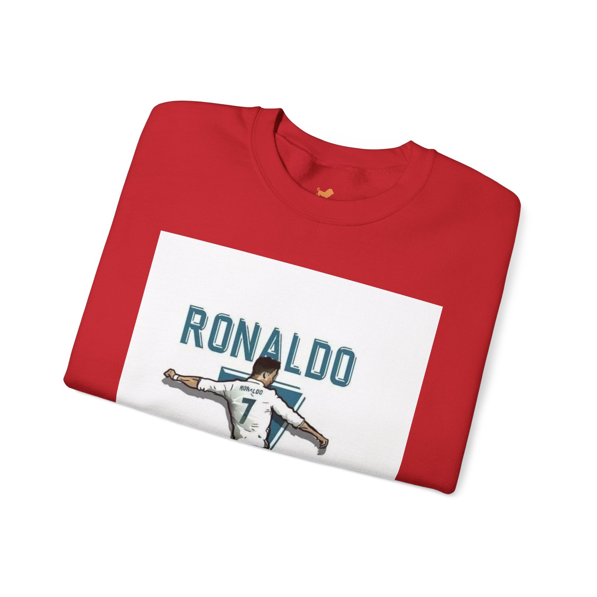 Soccer Player Number 7 Crewneck Sweatshirt — 'Ronaldo' Graphic