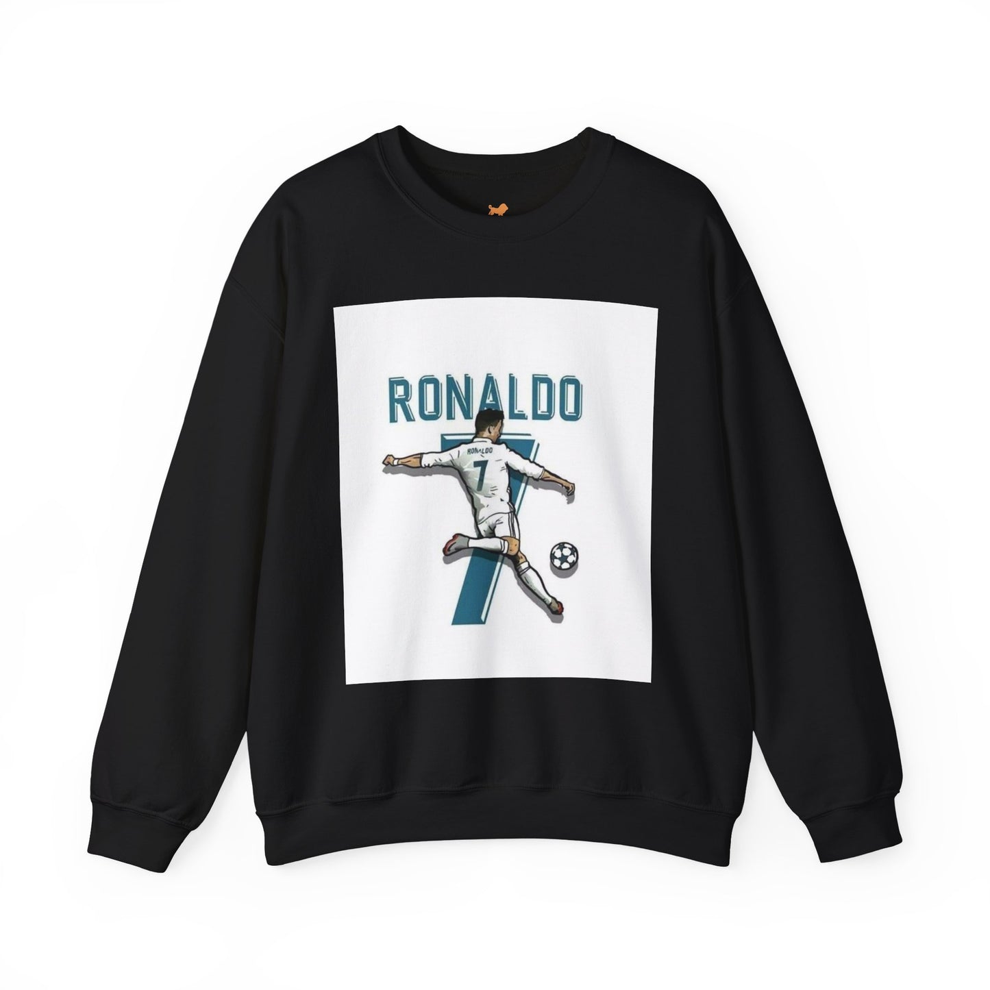Soccer Player Number 7 Crewneck Sweatshirt — 'Ronaldo' Graphic