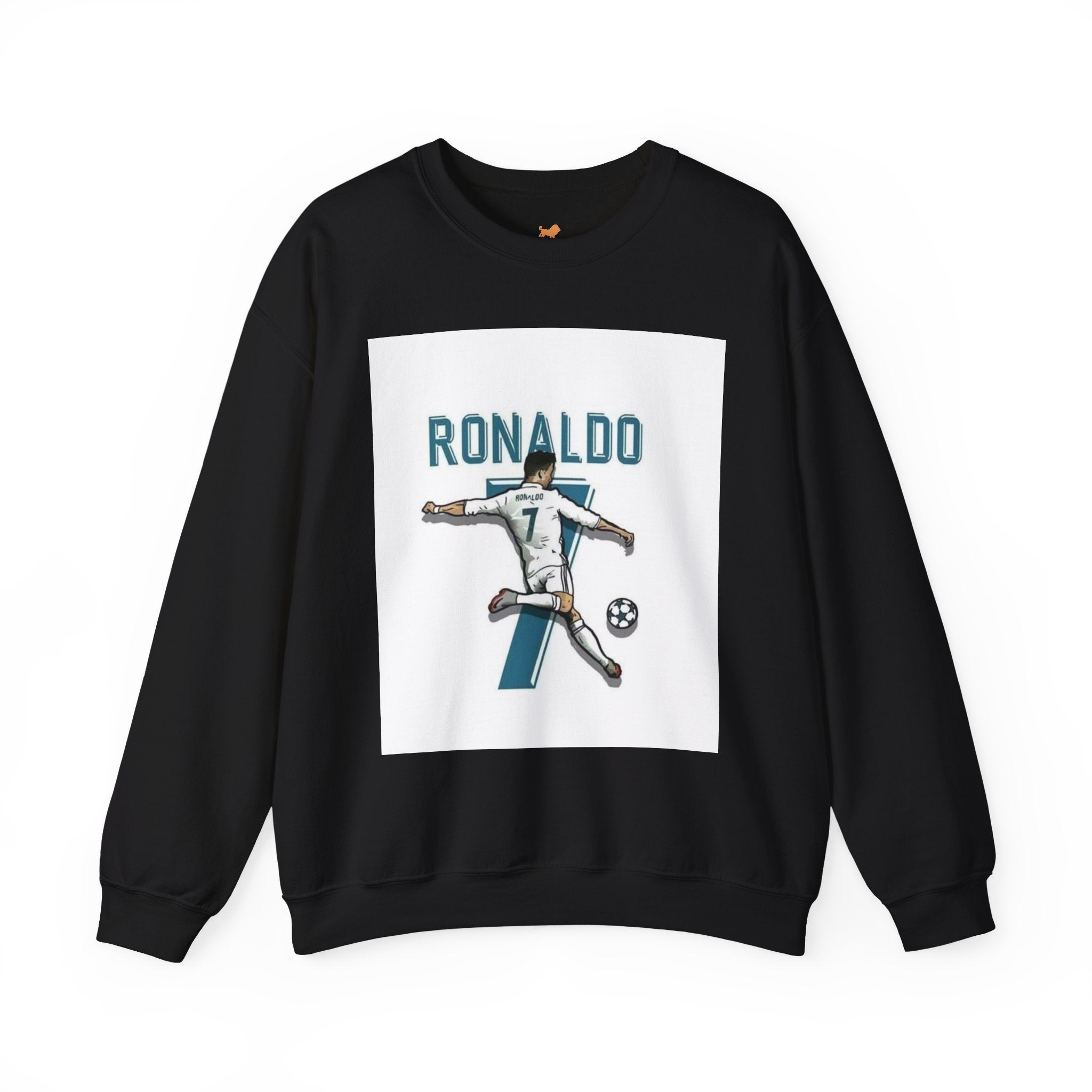 Soccer Player Number 7 Crewneck Sweatshirt — 'Ronaldo' Graphic