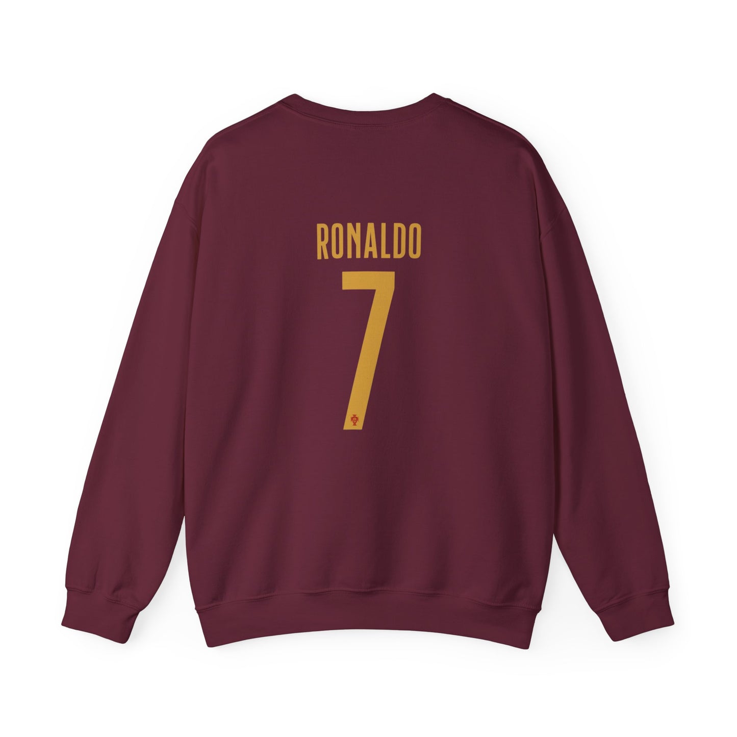Soccer Player Number 7 Crewneck Sweatshirt — 'Ronaldo' Graphic