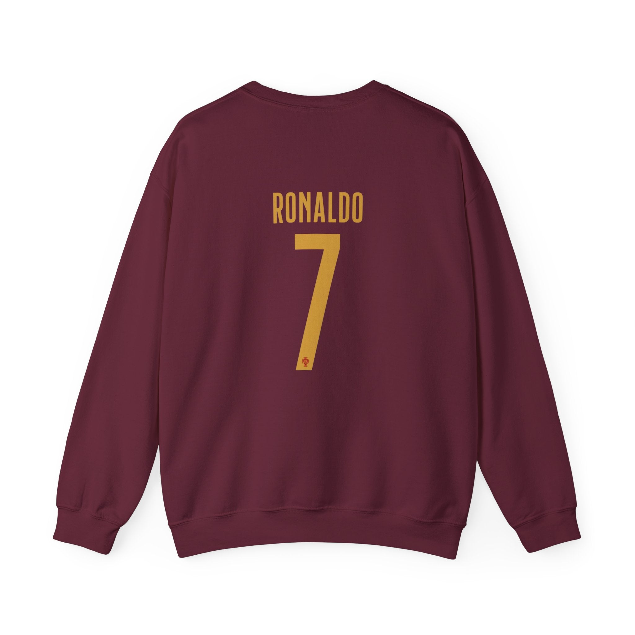 Soccer Player Number 7 Crewneck Sweatshirt — 'Ronaldo' Graphic