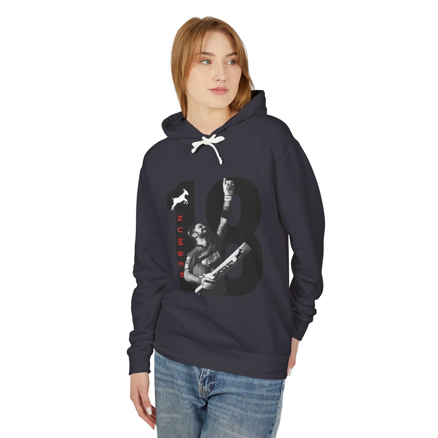 Cricket Legend Virat Kohli 18 Graphic Hoodie
