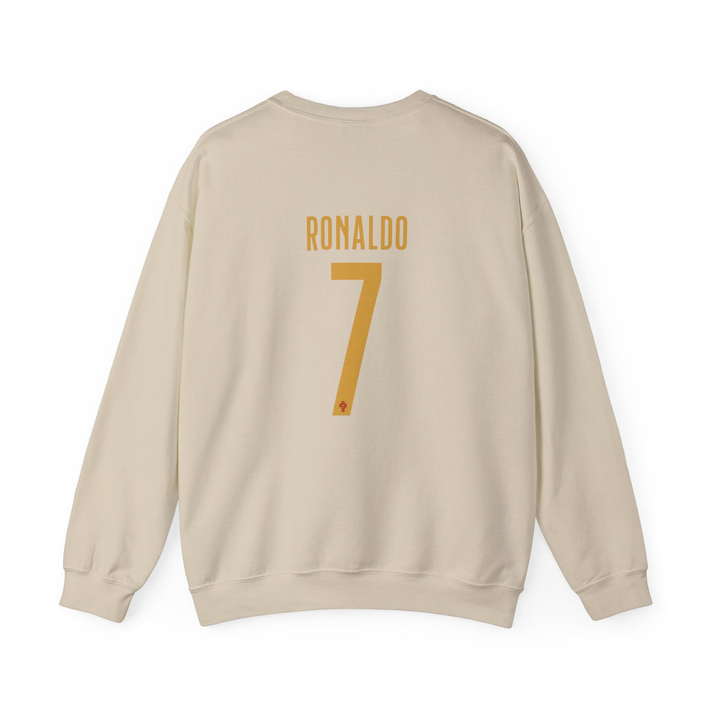Soccer Player Number 7 Crewneck Sweatshirt — 'Ronaldo' Graphic