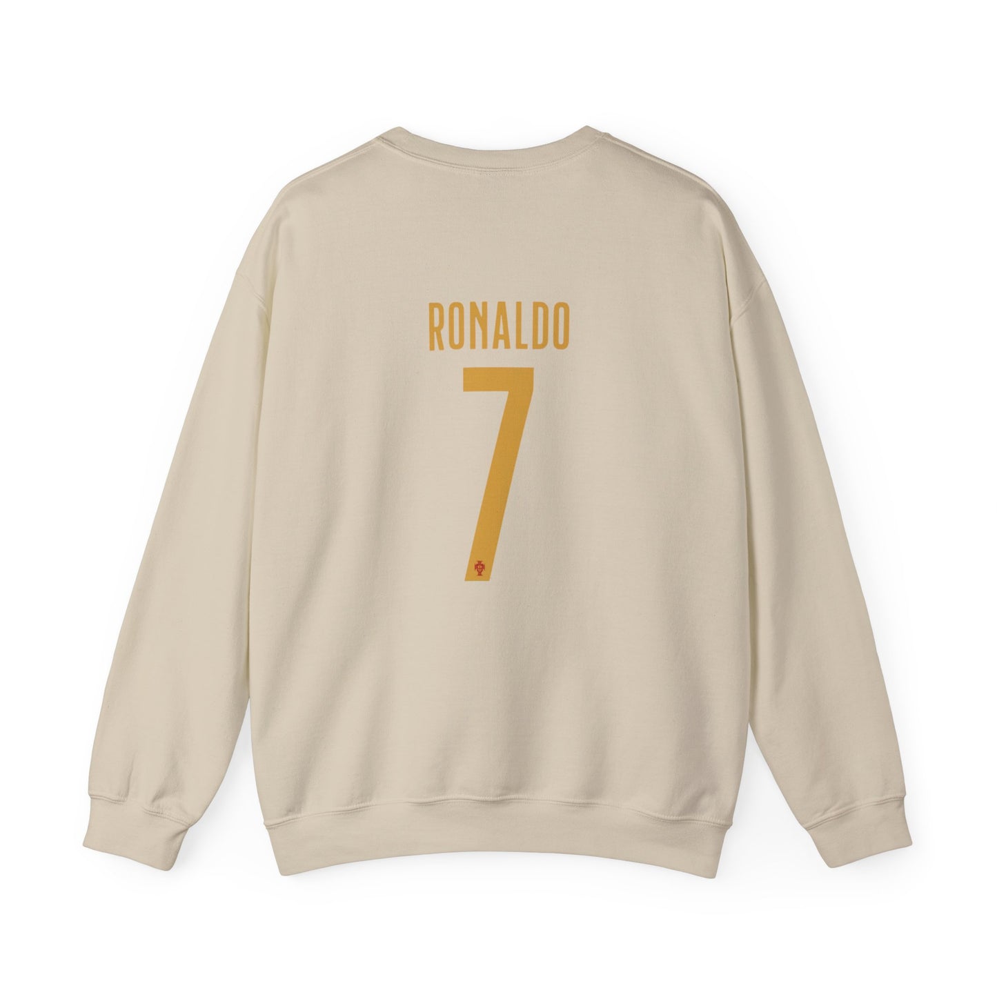 Soccer Player Number 7 Crewneck Sweatshirt — 'Ronaldo' Graphic