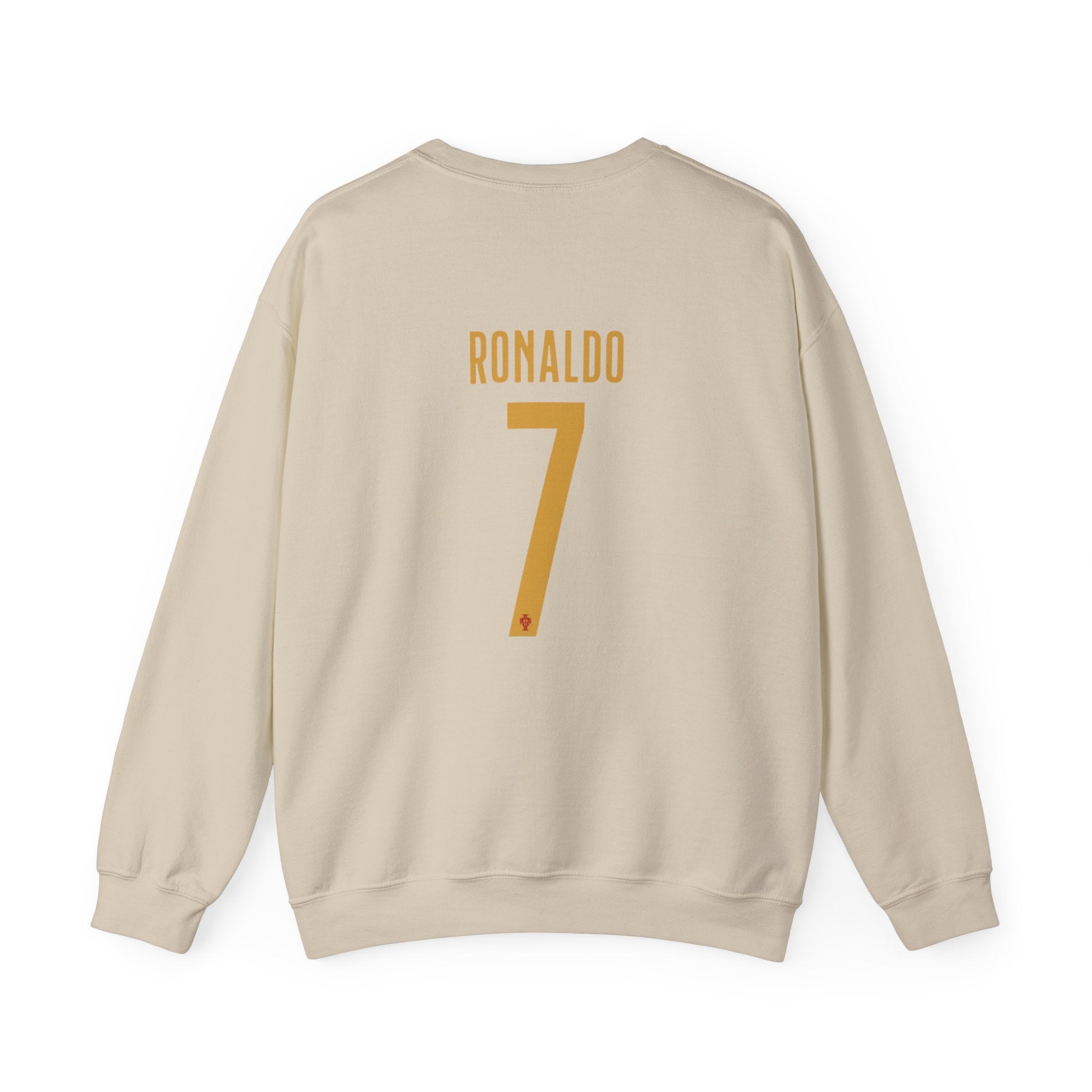 Soccer Player Number 7 Crewneck Sweatshirt — 'Ronaldo' Graphic